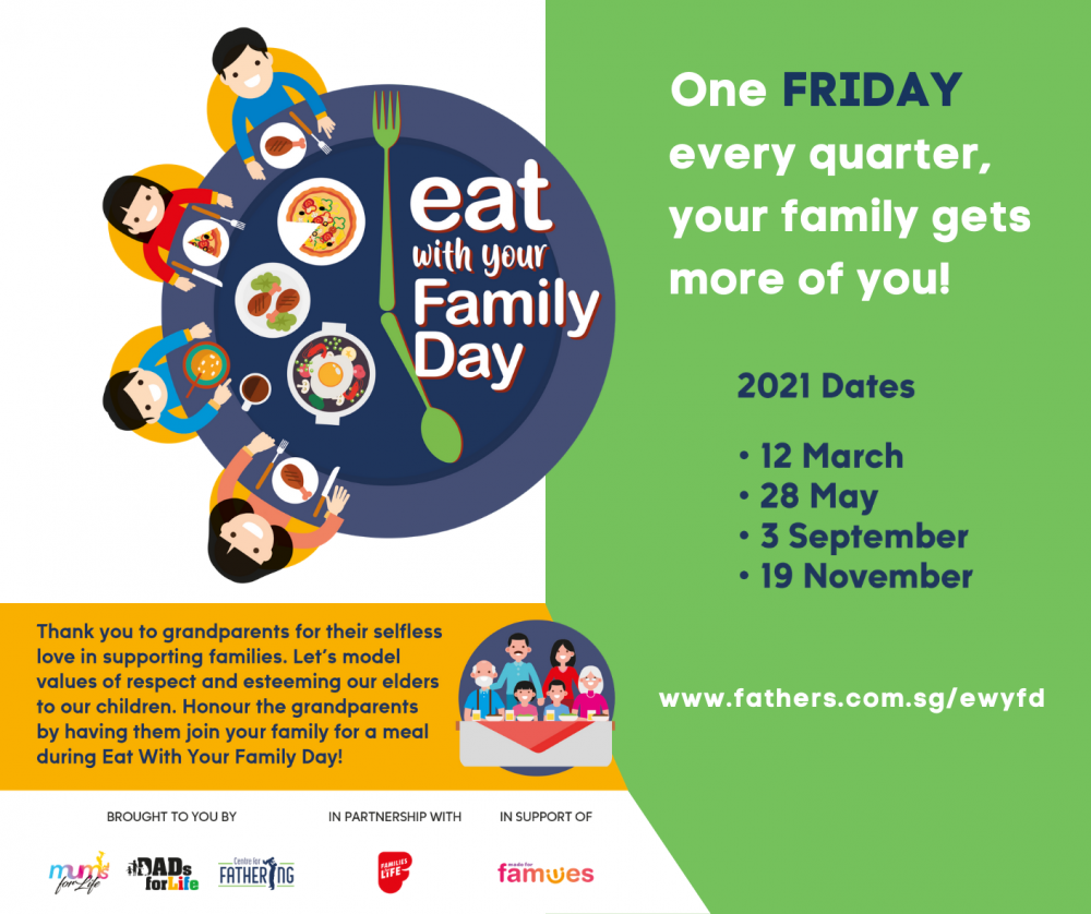 Eat With Your Family Day Draws Participation of Over 600 Organisations